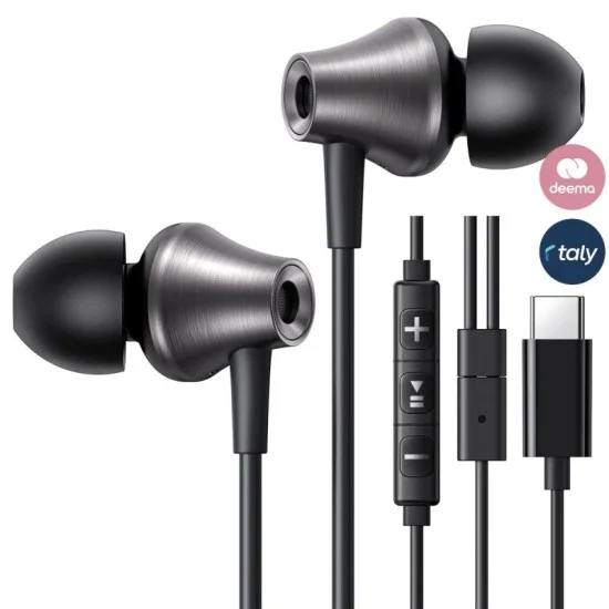 UGREEN In-Ear Earphones with USB-C Connector Black